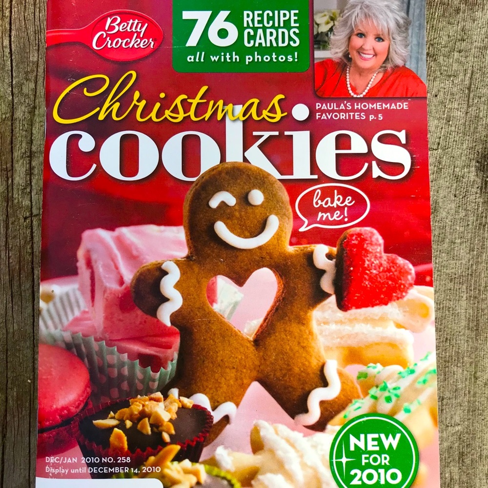 Betty Crocker Christmas cookies cookbook